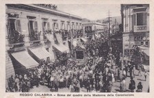 * REGGIO CALABRIA - Processione Madonna della Consolazione 1932