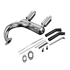 Tubo di scarico muto auto