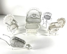 SET DA GIARDINO MINIATURE CASA DELLE BAMBOLE 1999 DE AGOSTINI SCALA 1:12