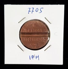 Gettone Telefonico 7705 IPM