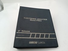 Manuale officina Fiat electronic analyzer Pro1 schede diagnosi Thema Ferrari ecc