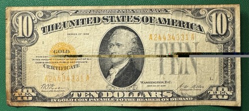 Banconota dollari 1928 - dollari, a