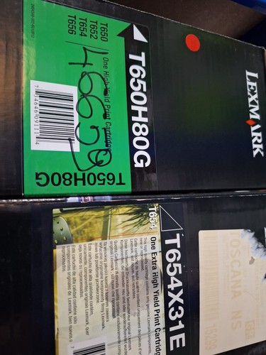 Toner lexmark originale - toner,