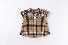 Camicia manica corta a quadri