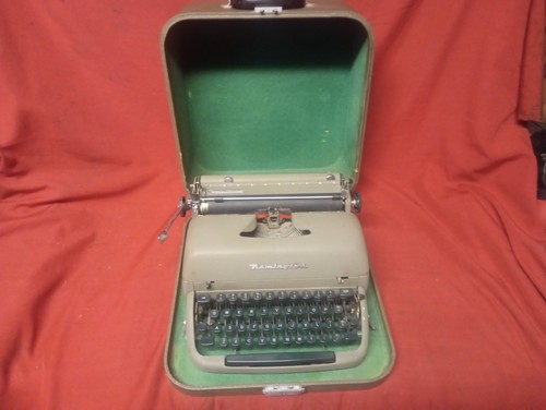 Macchina scrivere portatile - macchina, da