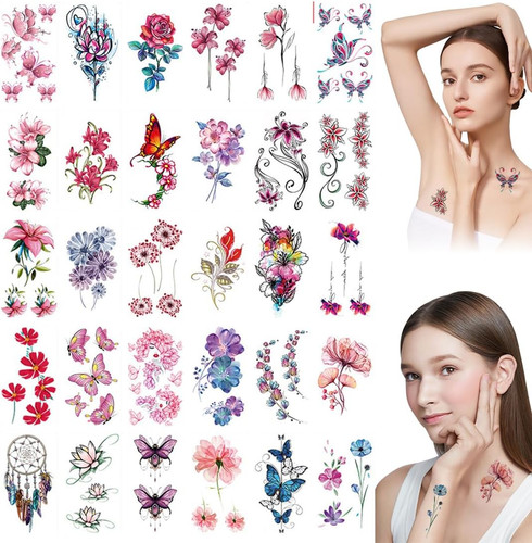 Fogli tatuaggi temporanei - 30,