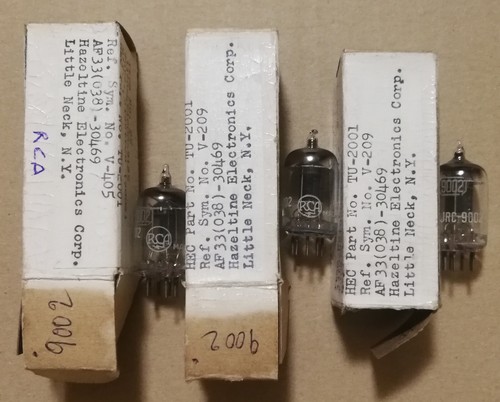 Valvole 9002 rca - valvole, 3pz