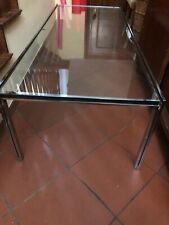 Tavolino cristallo Ross Littell anni 70 - Table from the 70s Ross Littell