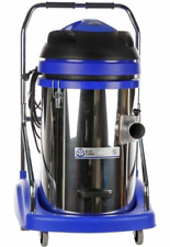 Aspirapolvere Aspiratore Bidone industriale per aspira solidi liquidi INOX