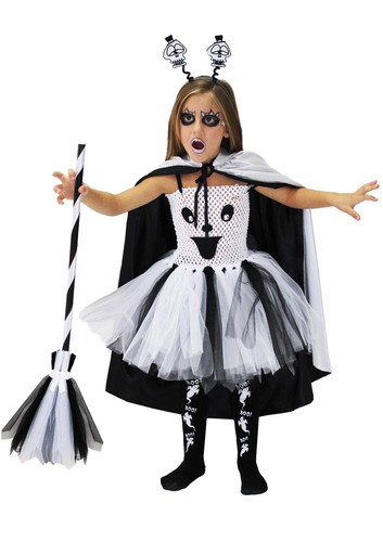Costume fantasma bambina - da,