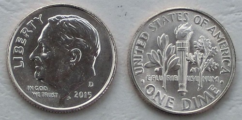Usa dime cents - d, non