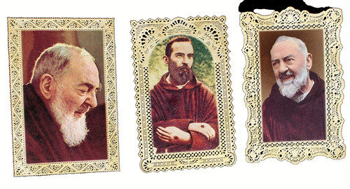 Santini merlettati padre pio - 3,
