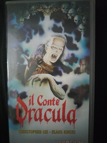 Conte dracula vhs rara - conte,