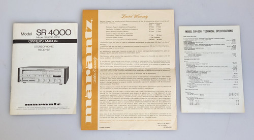 Marantz 4000 ricevitore - marantz,