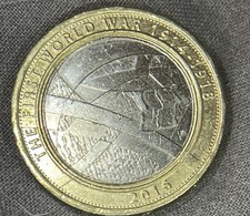 Moneta 2 sterline prima guerra