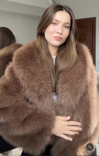 Giacca cappotto pelliccia