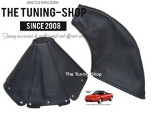 Ghetta freno a mano ingranaggio per Mazda MX5 MK1 1989-1997 in pelle 