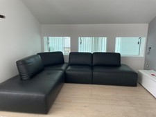 Divano angolare in pelle nuovo