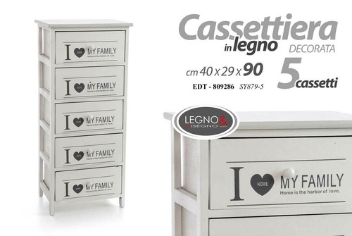 Mobile cassettiera legno - mobile,