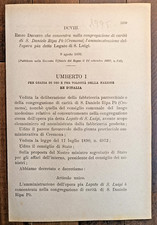 San Daniele Ripa Po' Anno 1892