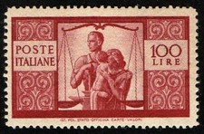 ITALIA, 1946 DEMOCRATICA 100L