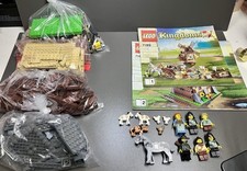Lego 7189 Mill Village Raid Kingdoms Castle Completo Con Istruzioni
