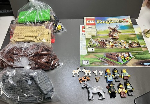 Lego 7189 mill village - mill, raid