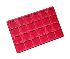 Moneta Medaglie Vassoio Rosso