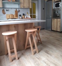 sgabello pieghevole in legno arredo cucina seduta bar seggiolone tavolino