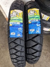 Coppia  GOMME 90/90-21 54T e 120/90-17 64T MICHELIN ANAKEE STREET DOT2023