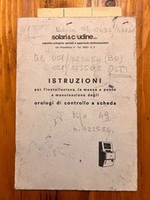 099 Solari Udine Istruzioni