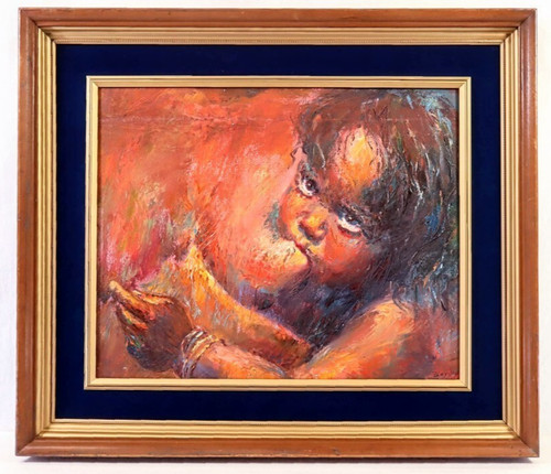 Dipinto olio originale - ad,