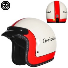 Casco Moto Elettrico Vintage