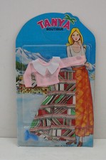 Tanya Boutique - Vestito Camicia e Gonna a fantasia - Abito Vintage anni '70