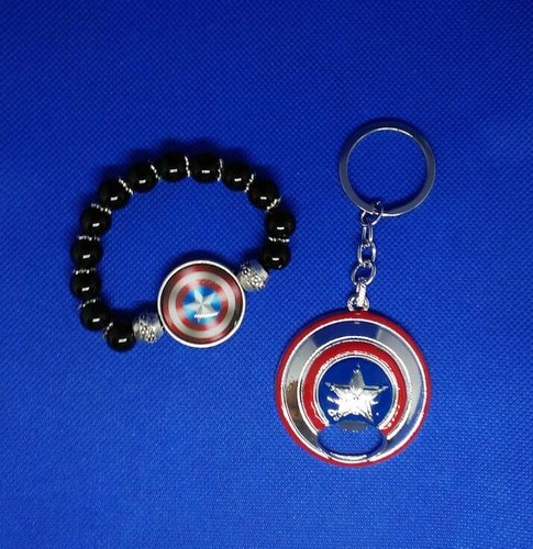 Keychain super heroe - super, bottle