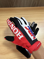 Guanti da moto Honda Blu e Rossi impermeabili 2025 Primavera motocross a Strappo