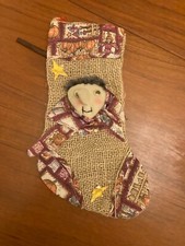 Calza della Befana (vuota) tipo patchwork - Cm 29.