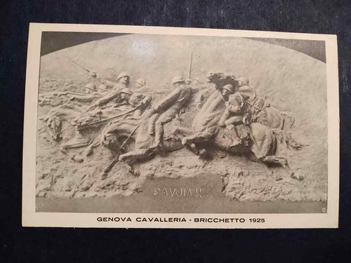 Cartolina militare genova - cartolina,