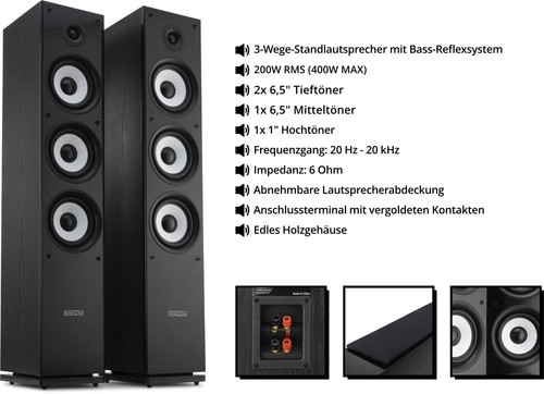 Coppia casse vie hifi home - 3,