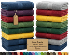 Set asciugamani viso flanelle