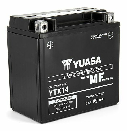 Batteria yuasa ytx14 - batteria,