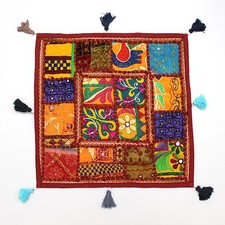 Copricuscino etnico fatto a