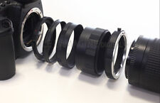 TUBI TUBO DI PROLUNGA SET 5 PEZZI PER NIKON AI AF F compatibile 100%  METAL