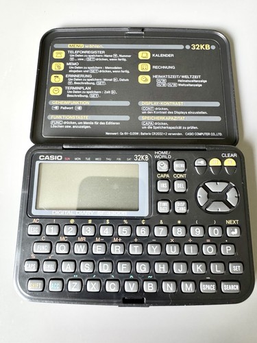 Organizzatore vintage casio - organizzatore,