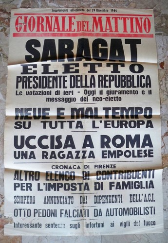 Locandina giornale del mattino - giornale,