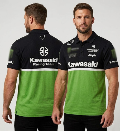 Polo uomo kawasaki racing - kawasaki, team