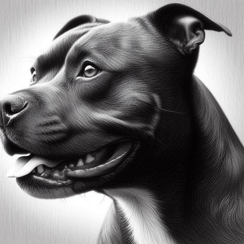 Staffordshire bull terrier - bull, (8)