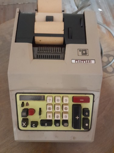 Calcolatrice olivetti ivrea - calcolatrice,