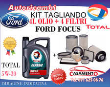 KIT TAGLIANDO FORD FOCUS 1.5 TDCI 88KW - 4 FILTRI + 4L OLIO TOTAL 5W30