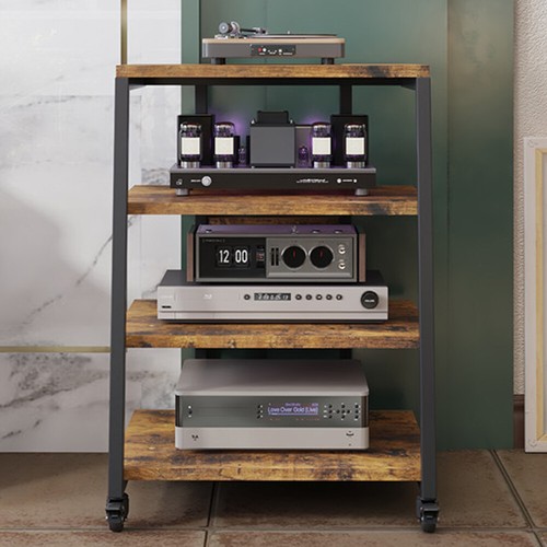 Rack mobile hifi con ruote - , led